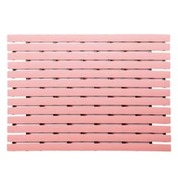 แผ่นกันลื่น โพลี-ไบรท์ ขนาด 62 x 45 ซม. - สีชมพู