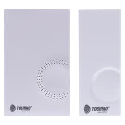 กระดิ่งไร้สาย โตชิโน่ รุ่น H-518WH 220V - สีขาว