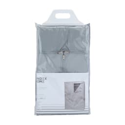 ผ้าคลุมตู้ PVC รุ่นเคว่า (แบบซิป) ขนาด 90 ซม. - สีเทา