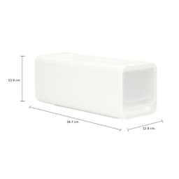 กล่องลิ้นชักอเนกประสงค์ รุ่นยูนิ ไซส์ S ขนาด 6 ลิตร - สีขาว