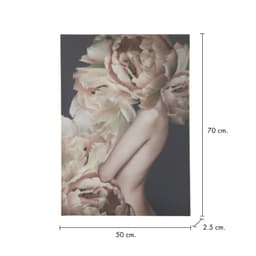 ภาพพิมพ์ รุ่นอาร์ทที่ฟลาว ขนาด 50 x 70 ซม. - คละสี