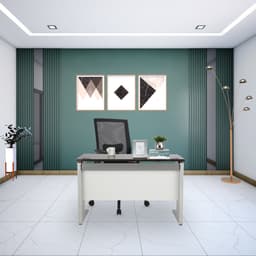 โต๊ะทำงาน รุ่นโมทีฟ โปร ขนาด 120 x 60 x 75 ซม. - สีแบล็ค วอลนัท