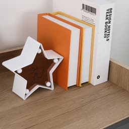 furinbox ตู้ 3 ลิ้นชัก รุ่นเมอรินด้า - สีธรรมชาติ/เทาเข้ม